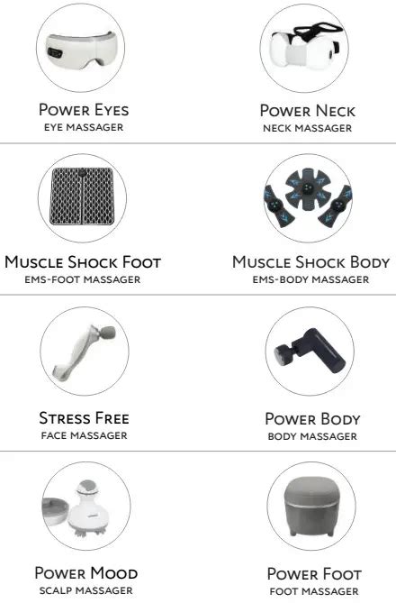 askona S8 Back Massager Power Back User Manual