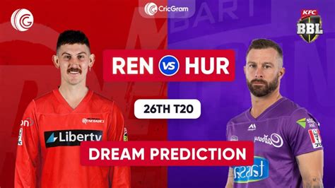 Ren Vs Hur Dream Prediction Pitch Report Top Picks