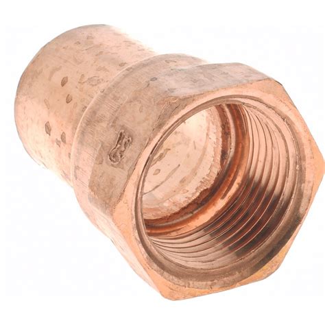 Mueller Industries 3 4 Wrot Copper Pipe Adapter 36890275 MSC