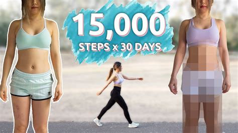 I Walked 15000 Steps Everyday For 30 Days Skinnier Thighs Weight Loss Youtube