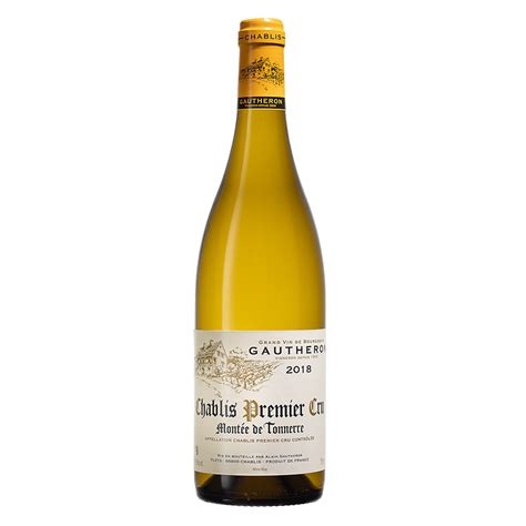 Domaine Gautheron Chablis Premier Cru Ac Mont E De Tonnerre Sant Wines