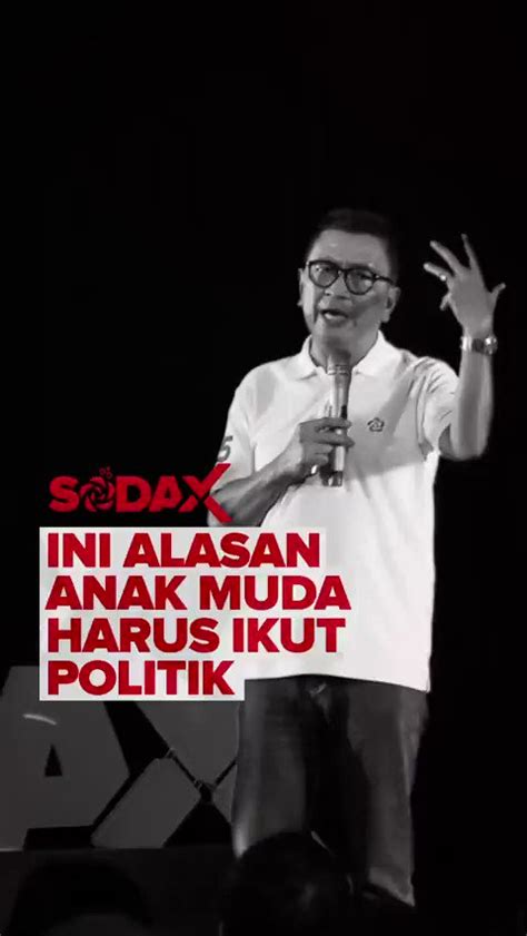 Santorini On Twitter Anak Muda Ga Suka Politik Katanya Banyak Yg