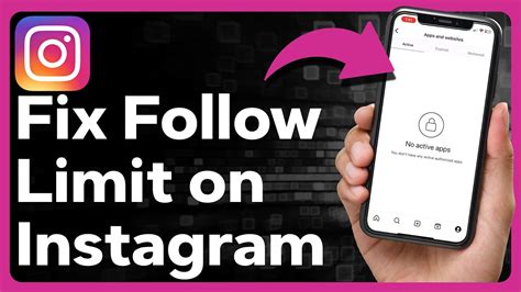 How To Fix Instagram Follow Limit Youtube