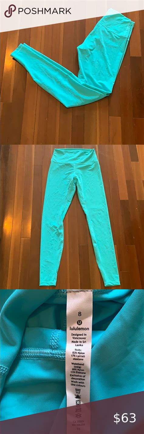 Nwot Lululemon Wunder Under High Rise Leggings High Rise Leggings