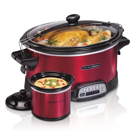 Red Crock Pot Programmable Crockpoti