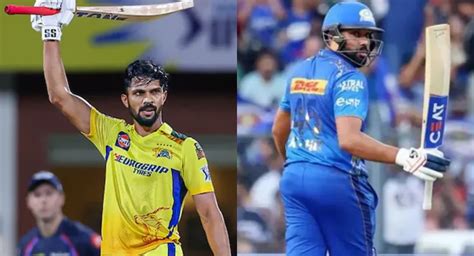 Ipl Orange Cap Rituraj Gaikwad S Century Knocks Rohit Sharma Out