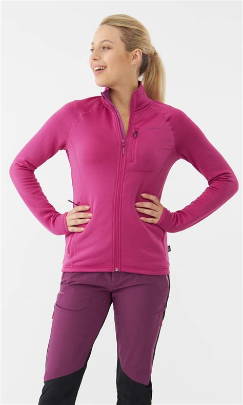 Bluza Damska Techniczna Z Polartec Power Stretch Viking Jukon Lady Bez