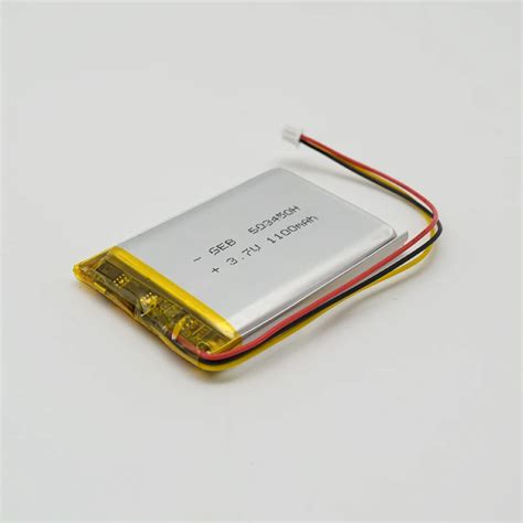 General Practical High Energy Density 603450 37v 1100mah Lithium Ion Li Polymer Battery Buy