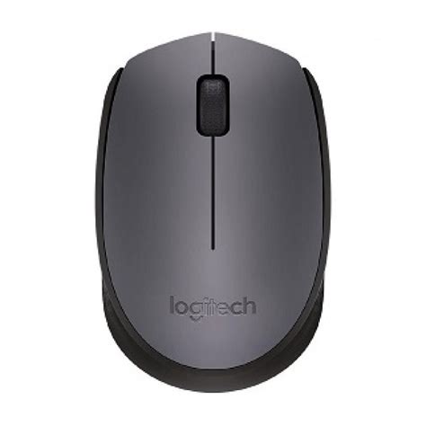 Logitech M171 Wireless Optical Mouse Grey Tech Arc