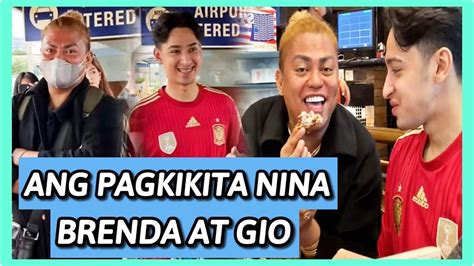 Ang Pagkikita Nina Brenda Mage At Gio Sa Airport Grabeh Support Ang