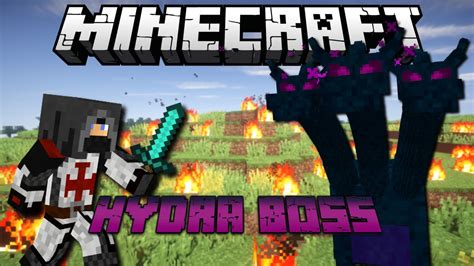 Minecraft Hydra Boss Battle Minigame Youtube