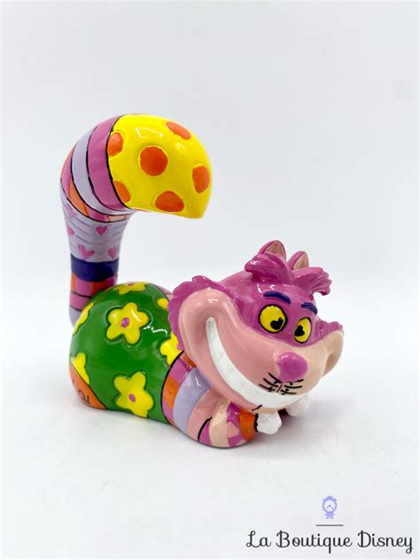 Figurine Britto Chat Cheshire Small Fig Disney Alice Aux Pays Des