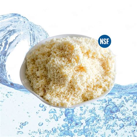 Food Grade Macroporous Weak Acid Ion Exchange Resin Water Softening