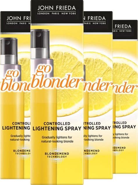 X John Frieda Sheer Blonde Go Blonder Spray Ml Bol