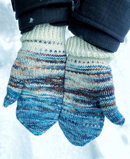 Ravelry Glaciers Mittens Pattern By Teresa Runnett