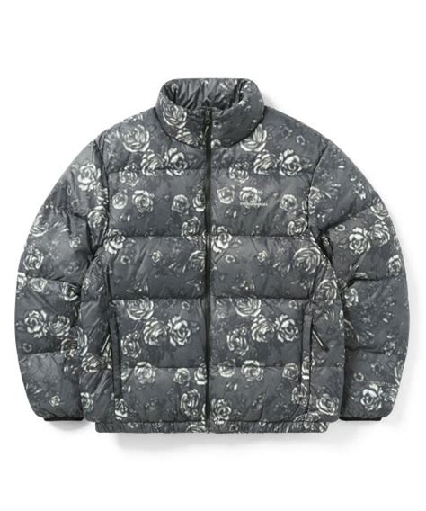 Musinsa Thisisneverthat Pertex T Down Jacket Flower Black