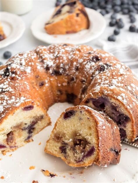 Blueberry Sour Cream Coffee Cake Foodtalk