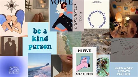 Hi Five Kind Person Work Hard Visions Vision Board Cheer Mood