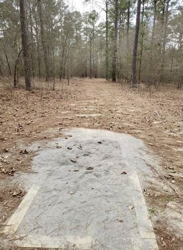 Hole Hinson Lake Park Rockingham Nc Disc Golf Courses Disc