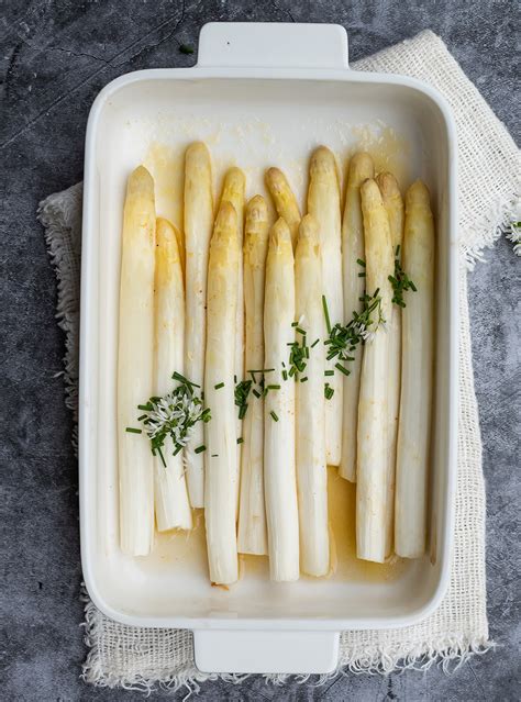 Spargel Aus Dem Ofen Wei En Spargel Genial Zubereiten Rezept