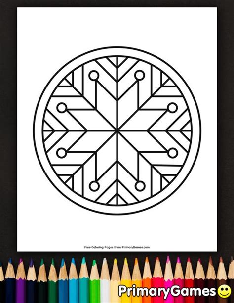 Free Printable Mandalas Coloring Pages