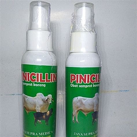 Jual Spray Luka Mulut Kuku Untuk Hewan Ternak Pinicilin Spray Sapi