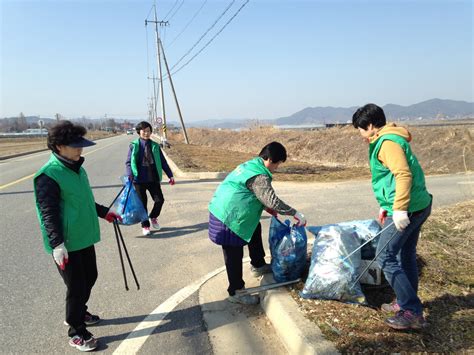 부여군 남면 새마을협의회 새봄맞이 대청소 실시