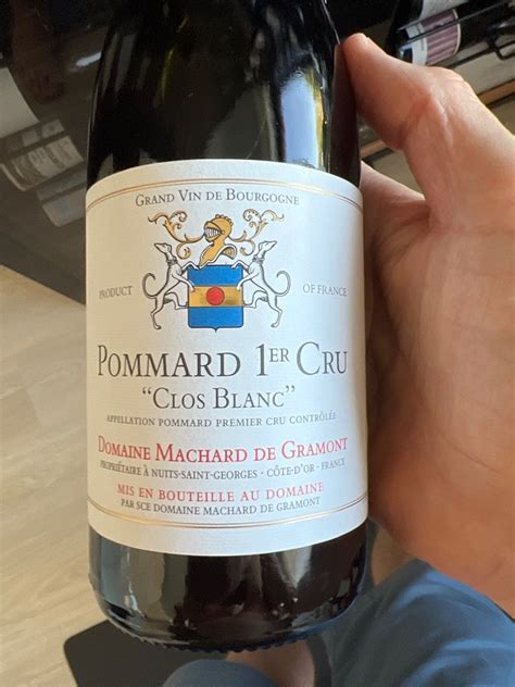 Domaine Machard De Gramont Pommard Er Cru Clos Blanc France