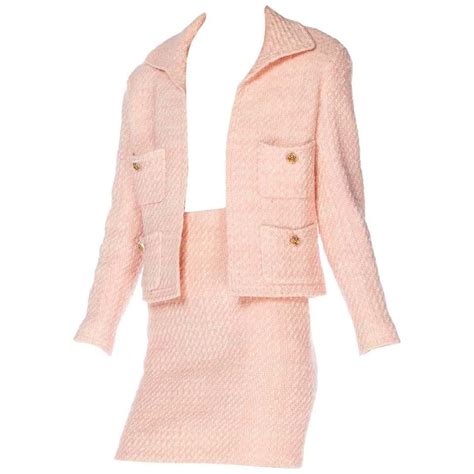 Pink Chanel Suits - 16 For Sale on 1stDibs