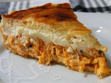 Deliciosa Torta De Frango Catupiry De Dar Gua Na Boca Receitas