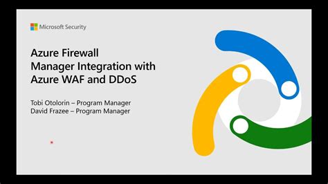 Azure Firewall Manager Integration with Azure WAF and DDoS - YouTube