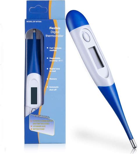 Gr8ware Digital Thermometer Accurate And Fast Readingsoral Underarm Rectal Thermometer With