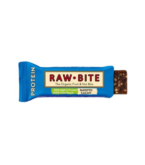 RAWBITE barrita energética saludable cacao suave Mundorganic