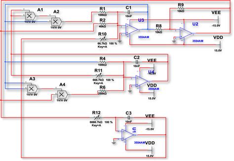 Circuit simulation schematic diagram. | Download Scientific Diagram