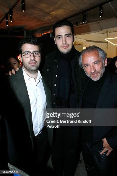 Nicolas Meyers, Jean-Victor Meyers and Deputy Chief Executive Officer... News Photo - Getty Images