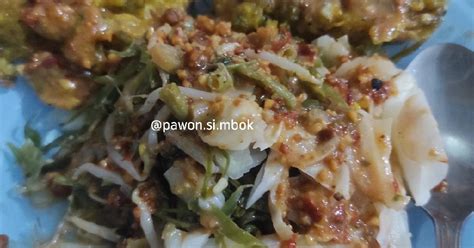 Resep Pecel Sayur Daun Kencur Seger Pawon Si Mbok Oleh Pawon Si Mbok