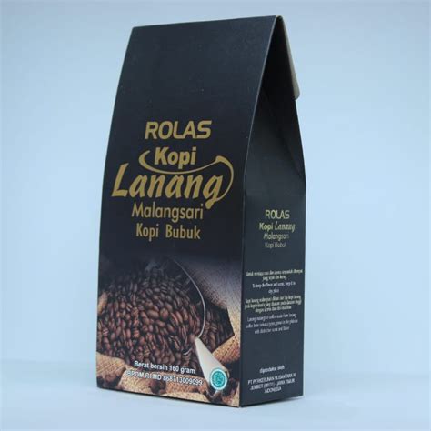 Jual Kopi Lanang Malangsari Spesial 160 Gr Original Shopee Indonesia