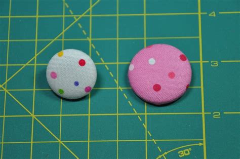 Bitty Bits Pieces Covered Button Tutorial For Crocheted Flower