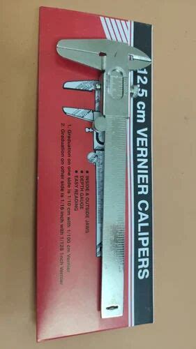 Matt Steel Economy Vernier Calipers Size Dimension X Inch Lxw