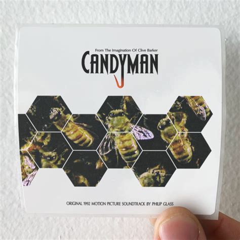 Philip Glass The Music Of Candyman Album Cover Sticker