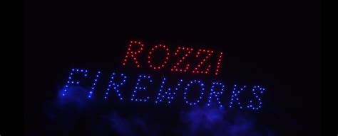 Rozzi Drone Logo Rozzi Fireworks