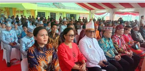 WAKIL BUPATI TALAUD HADIRI ACARA HUT KE 21 TAHUN KABUPATEN MURUNG RAYA