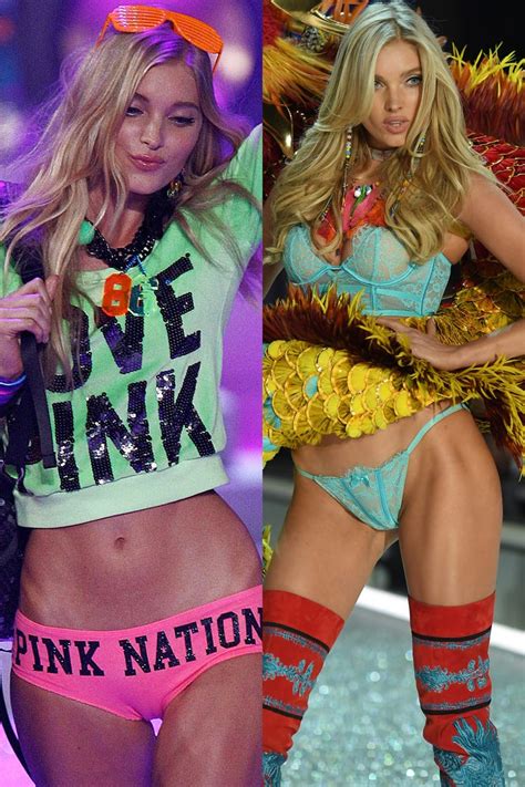 Victorias Secret Models Then And Now