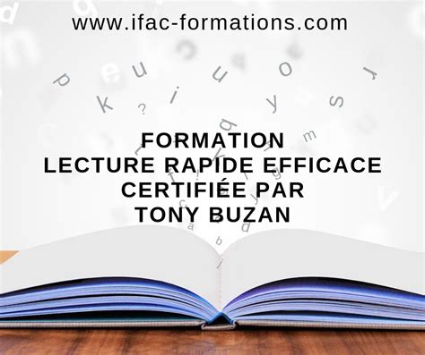 Formation Lecture Rapide Efficace Certifi E Par Tony Buzan En Suisse