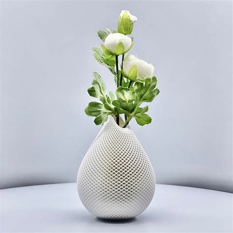 Personalized Flower Vase 3d Printed Home Decor Office Etsy