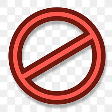 Prohibition Sign PNG Transparent Images Free Download | Vector Files ...