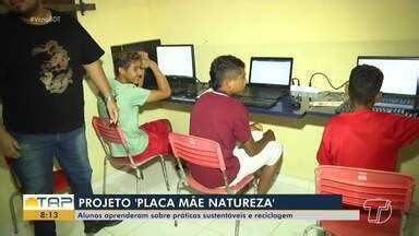 Bom dia Tapajós Alunos aprendem sobre práticas sustentáveis e