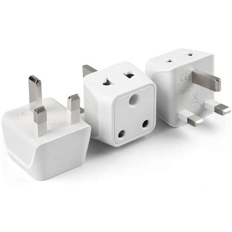 Buy Ceptics Uk Adapter For Indian Pins Type G Plug Adapter With Dual