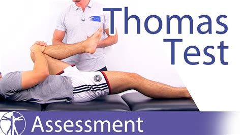 Thomas Test ⎟ Iliopsoas Tightness Youtube