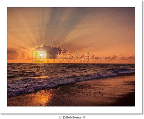 Free Art Print Of Sunset Over The Pacific Ocean From La Jolla Free Art Prints Art Prints